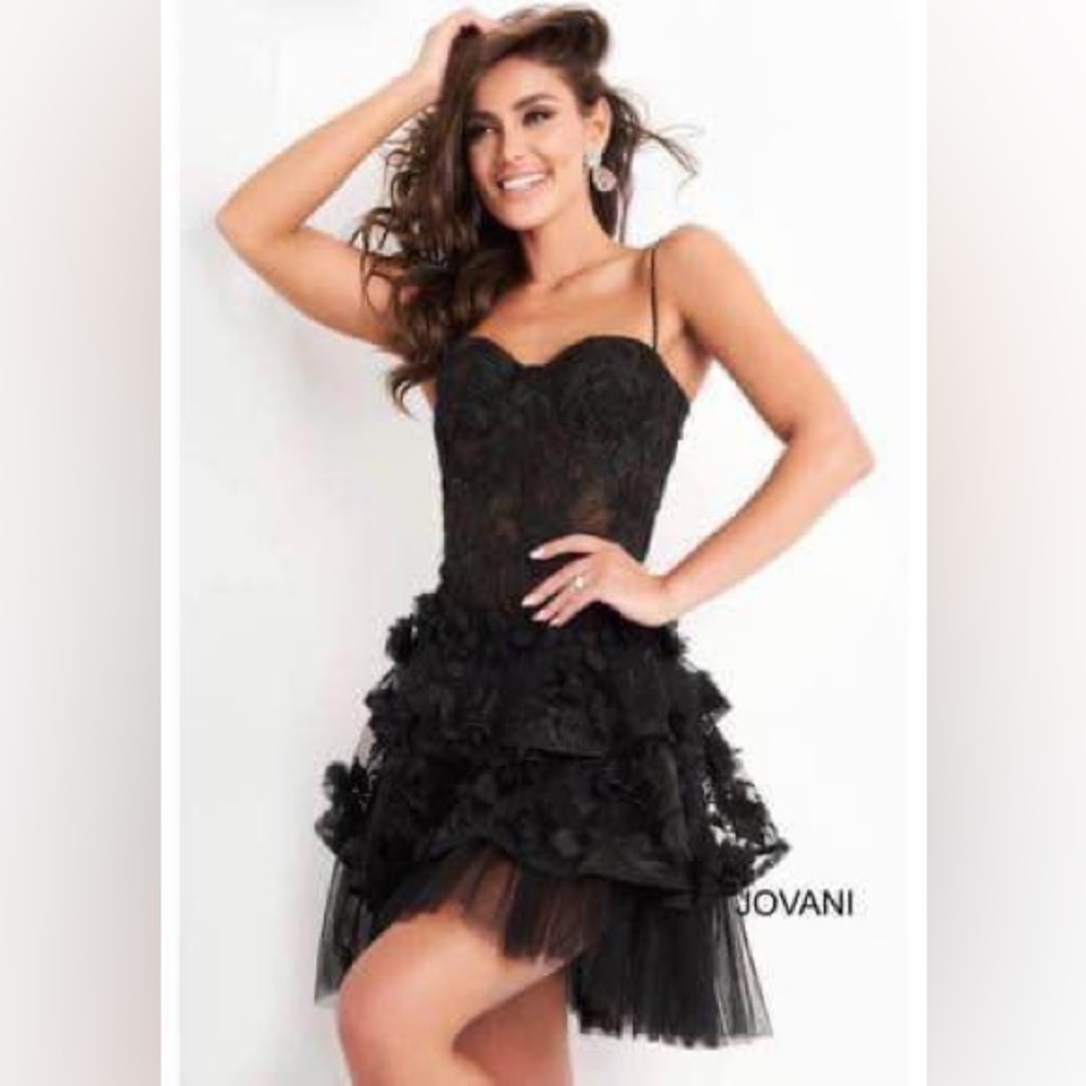 NWT Black Jovani Cocktail size 0